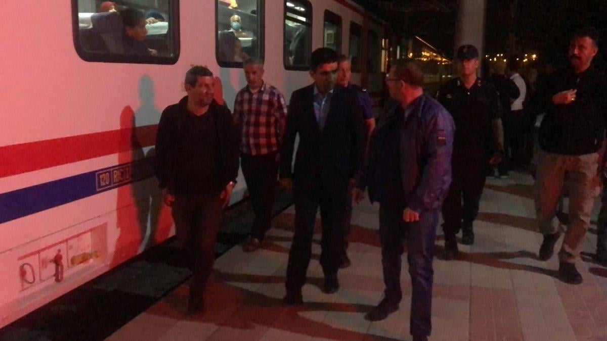 Doğu Ekspresi Yozgat'ta raydan çıktı