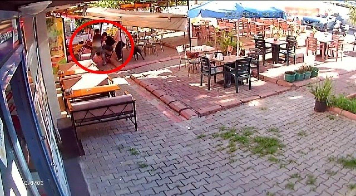 Sakarya'da vahşi kocanın eşini bıçakladığı anlar