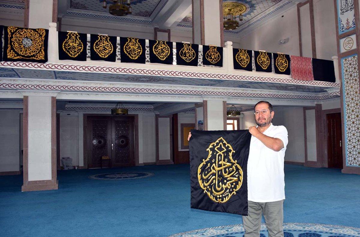 Türkiye'ye getirilen Kabe örtüleri Kırıkkale'de sergilenecek