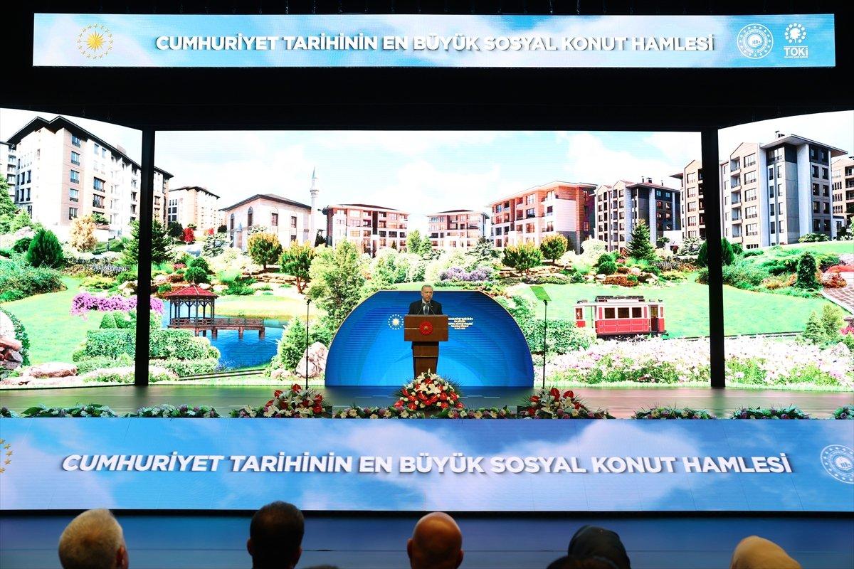 Cumhuriyet tarihinin en büyük sosyal konut projesinin detayları