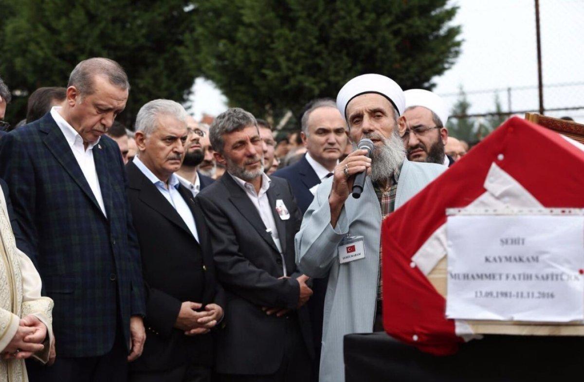 Şehit Kaymakam Safitürk'ün babası Asım Safitürk vefat etti