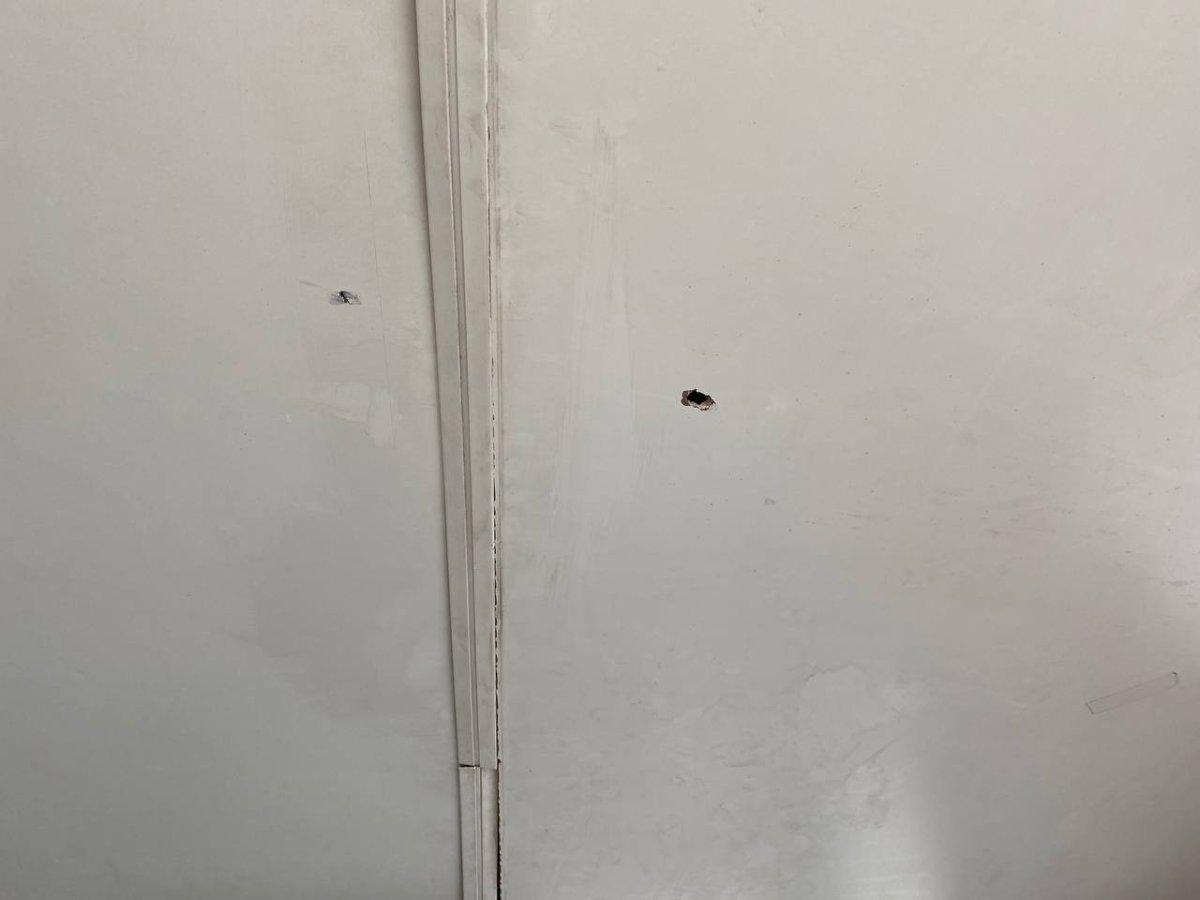 Yunan unsurlarının ateş açtığı ’Anatolian’ gemisinde saldırının izleri gözler önüne serildi