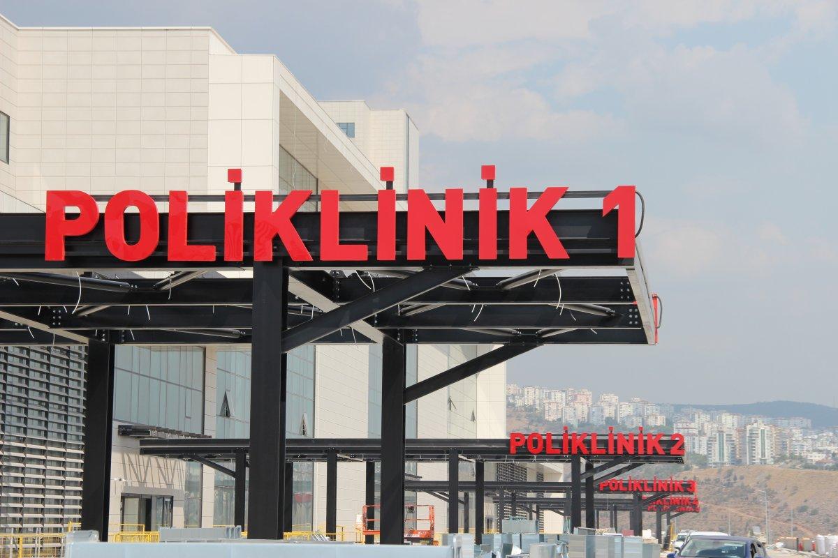 İzmir Şehir Hastanesi çalışmalarında sona yaklaşıldı