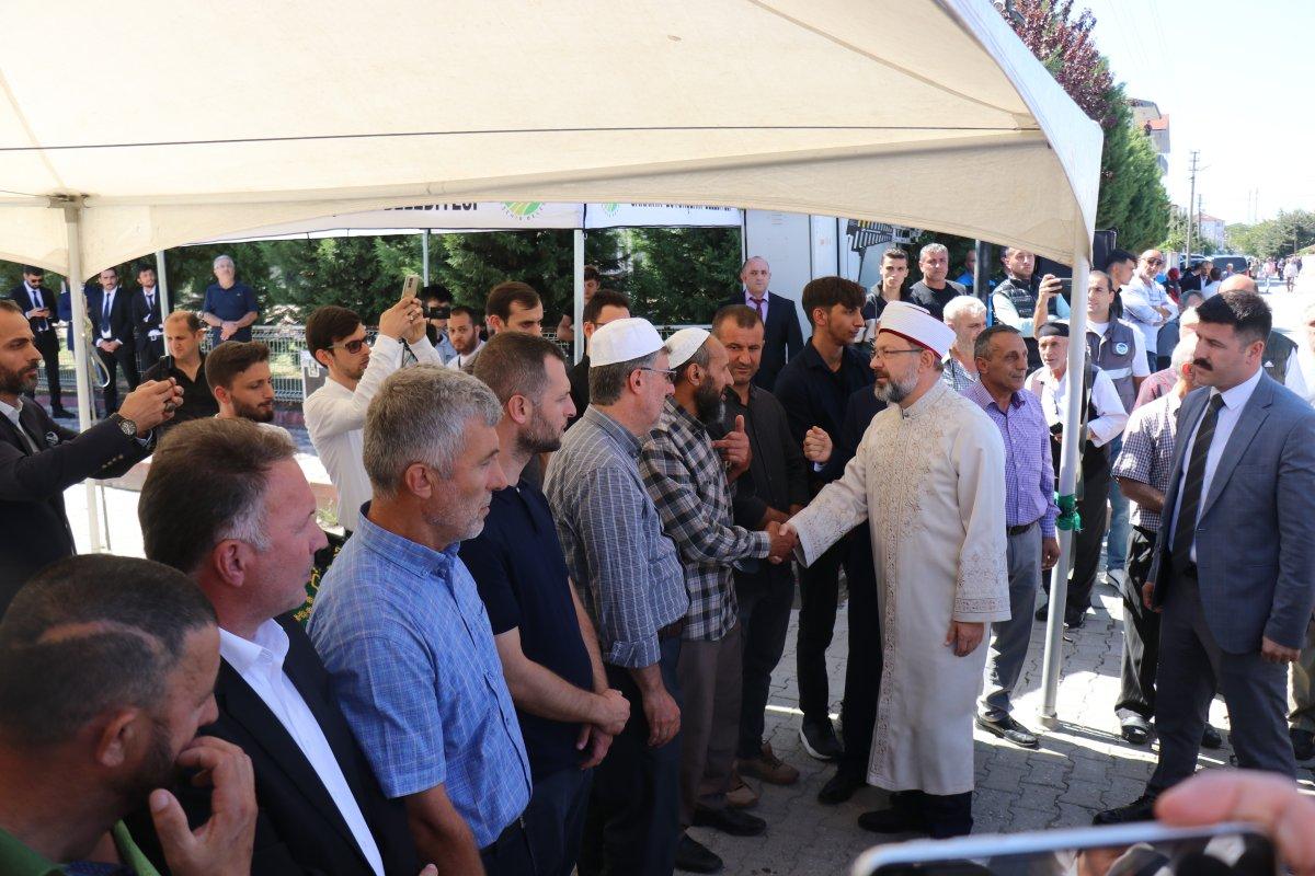 Şehit kaymakamın babası son yolculuğuna uğurlandı