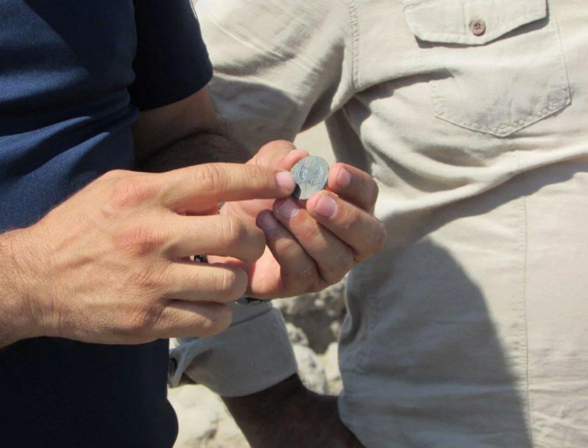 Gaziantep'te Helenistik döneme ait sikke bulundu