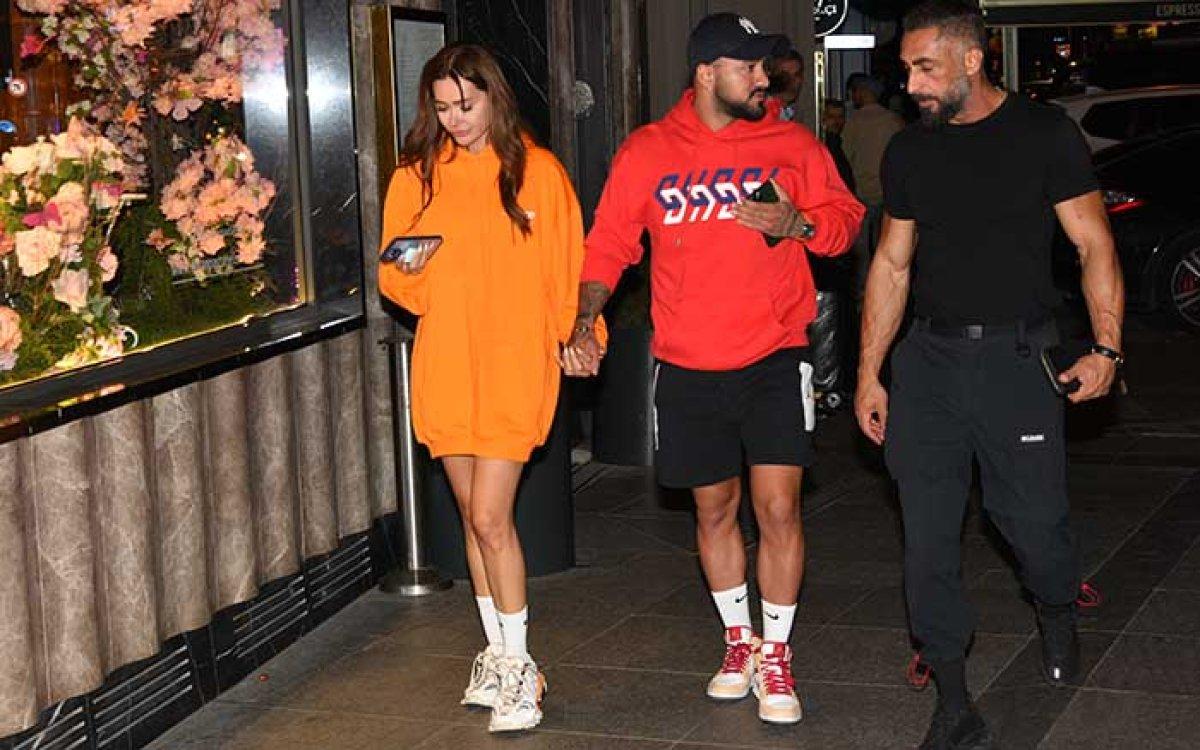 Gökhan Çıra yeni sevgilisiyle el ele yürüdü