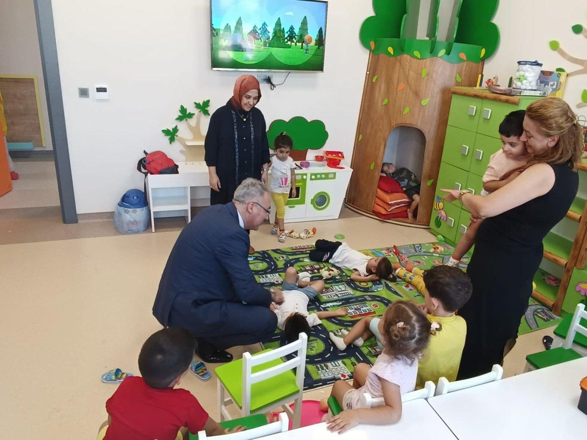 Gaziantep Büyükşehir Belediyesi, çalışan annelere nefes aldırıyor