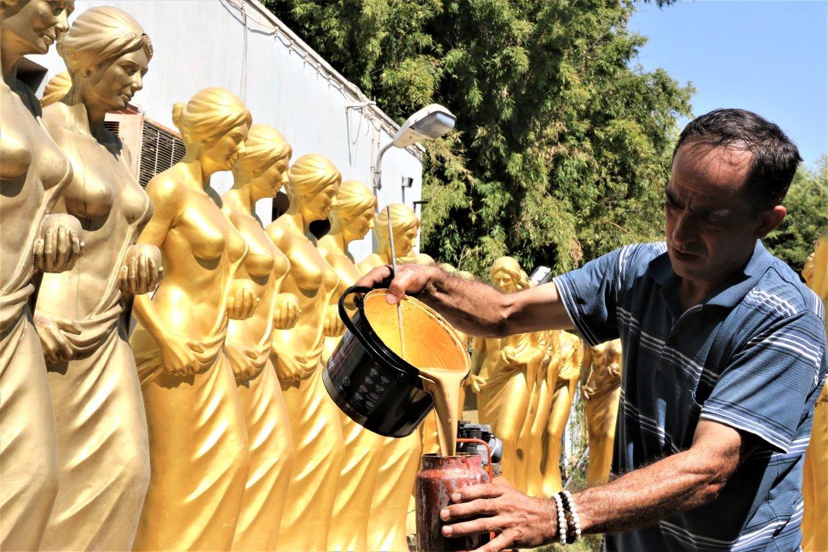 Antalya’da 59 Venüs heykeli dikime hazır