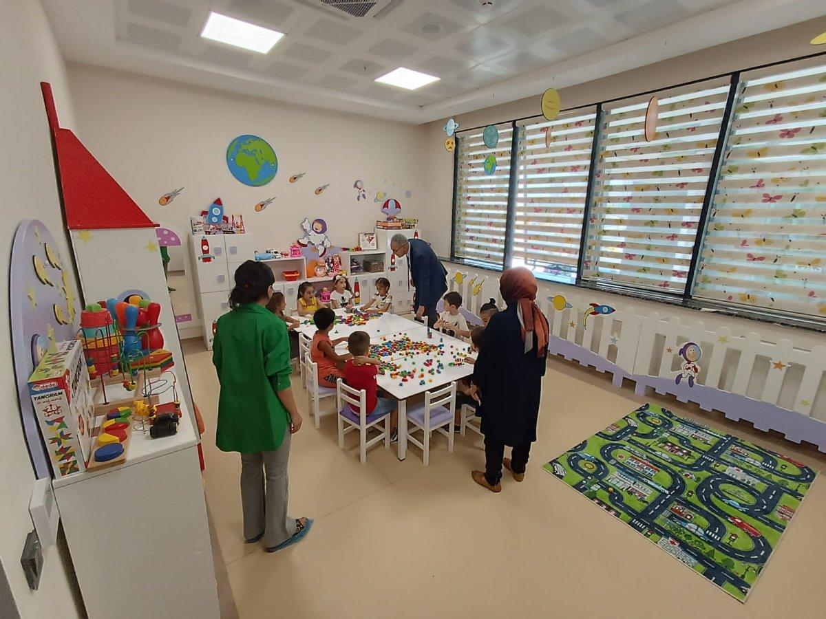 Gaziantep Büyükşehir Belediyesi, çalışan annelere nefes aldırıyor