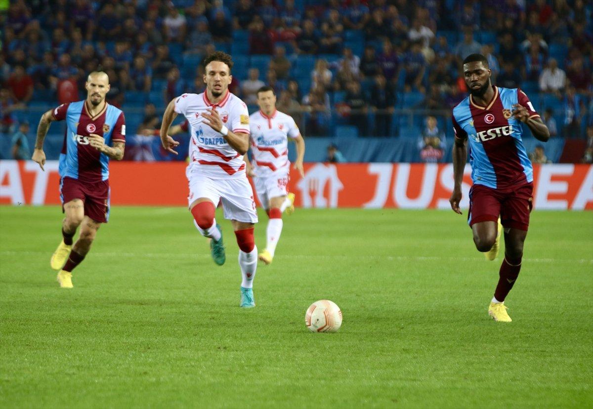 Trabzonspor, Kızılyıldız’ı 2 golle mağlup etti