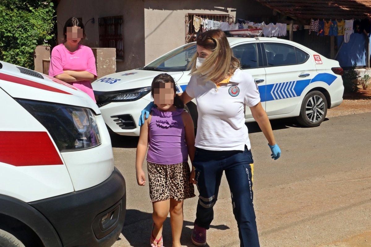 Antalya'da eşi ve çocuklarını ekmek bıçağıyla rehin aldı