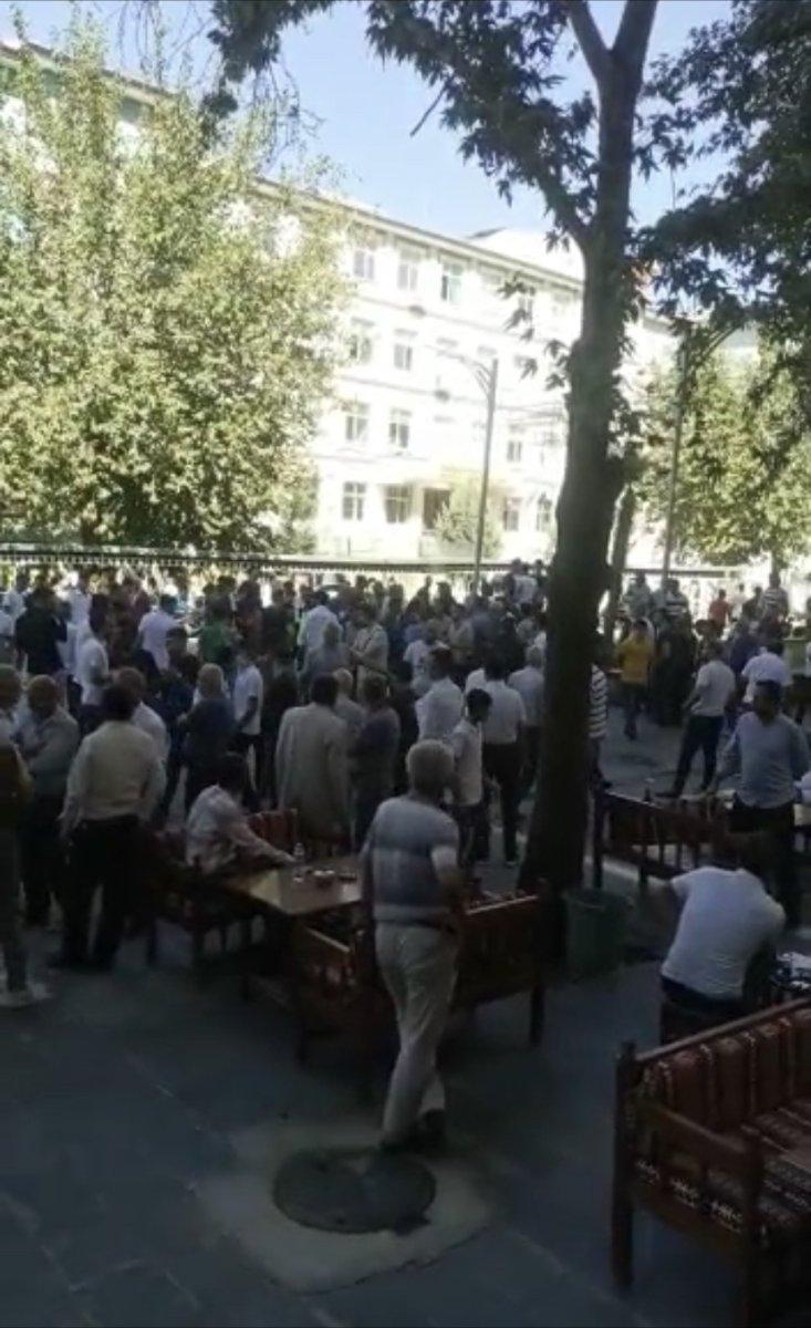 Batman'da bekçilere bıçak çeken şahıs bacağından vuruldu