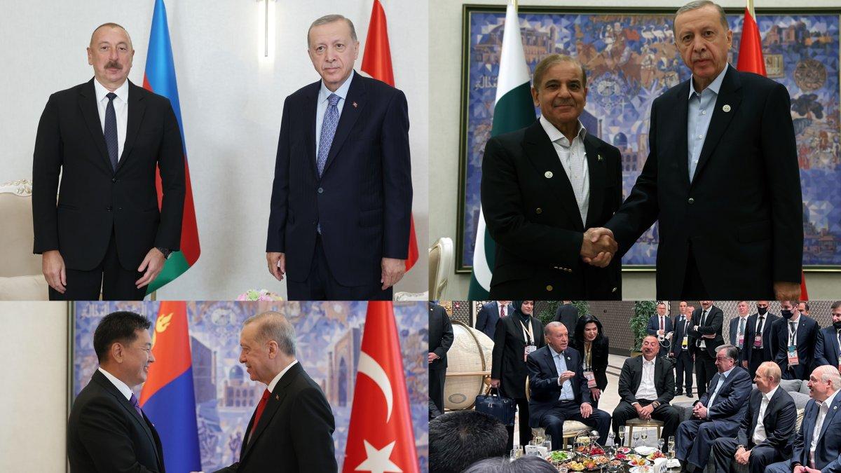 Cumhurbaşkanı Erdoğan, Çin lideri Şi Cinping ile görüştü