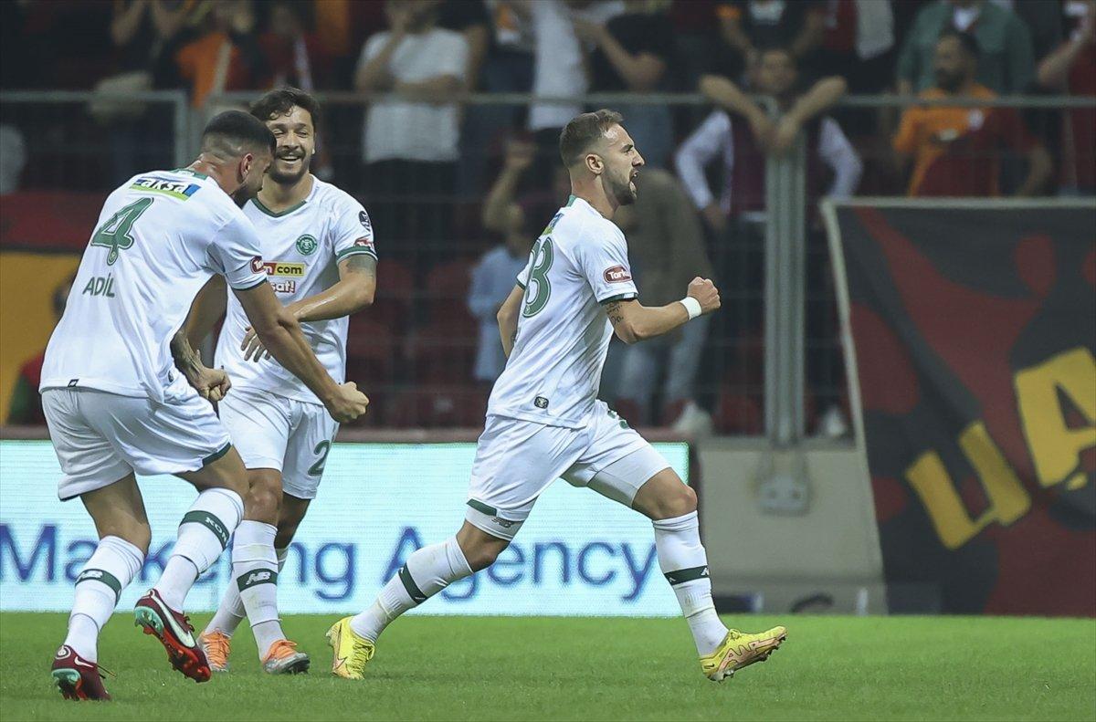 Galatasaray, Konyaspor'u mağlup etti