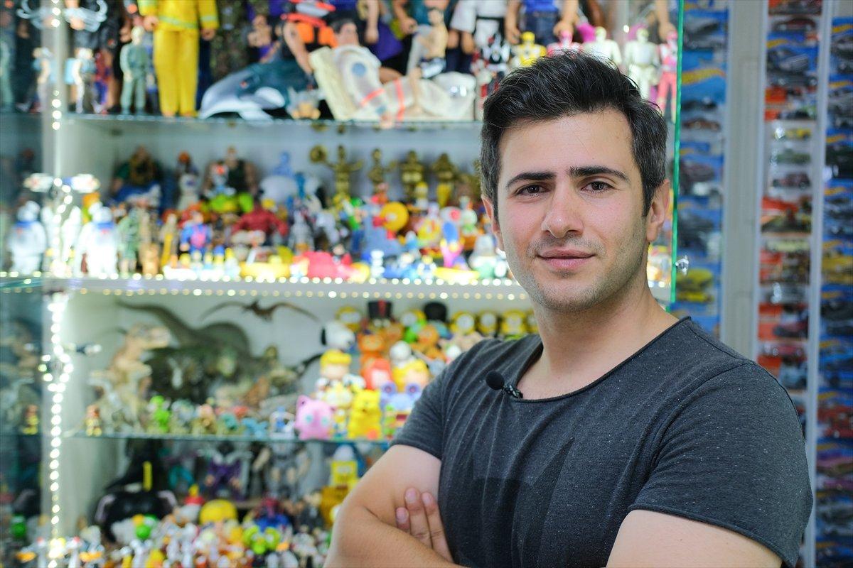 Zabıta memuru, oyuncak tutkusuyla 5 bin parçalık koleksiyon yaptı