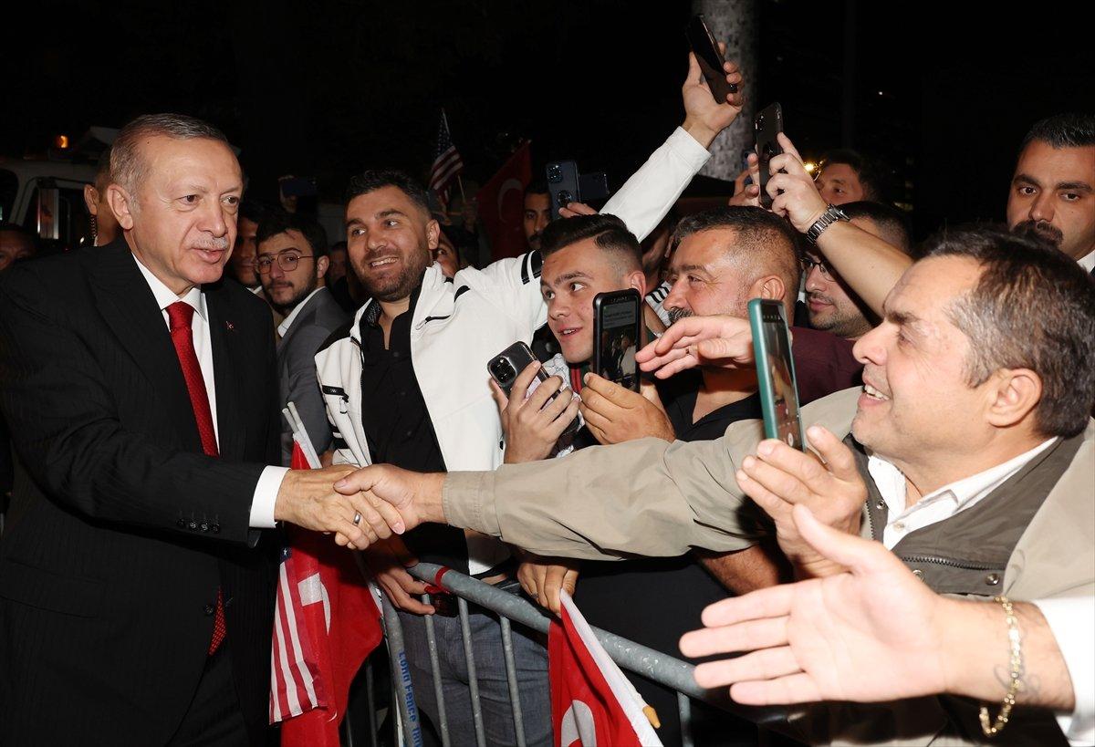 Cumhurbaşkanı Erdoğan, ABD'ye gitti