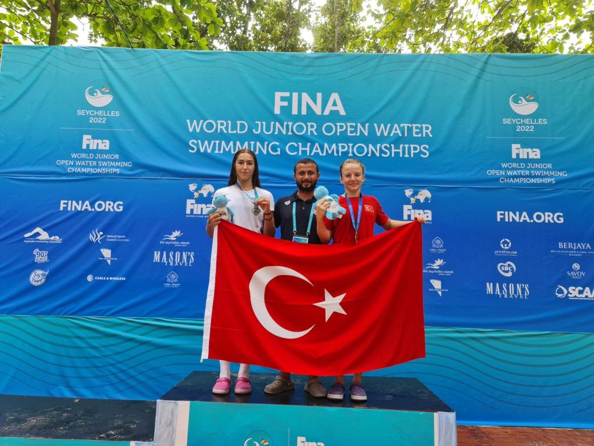 Genç yüzücü Tuna Erdoğan dünya ikincisi