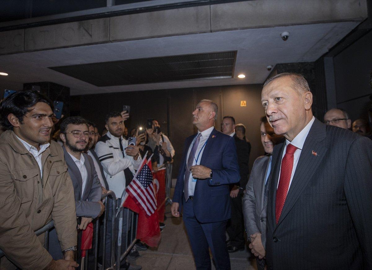 Cumhurbaşkanı Erdoğan, ABD'ye gitti