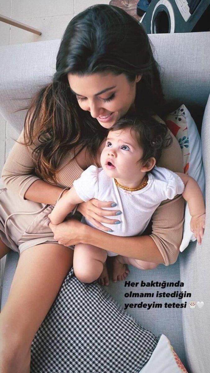 Hande Erçel'in yeğeni Aylin Mavi kanser tedavisi görmeye başladı