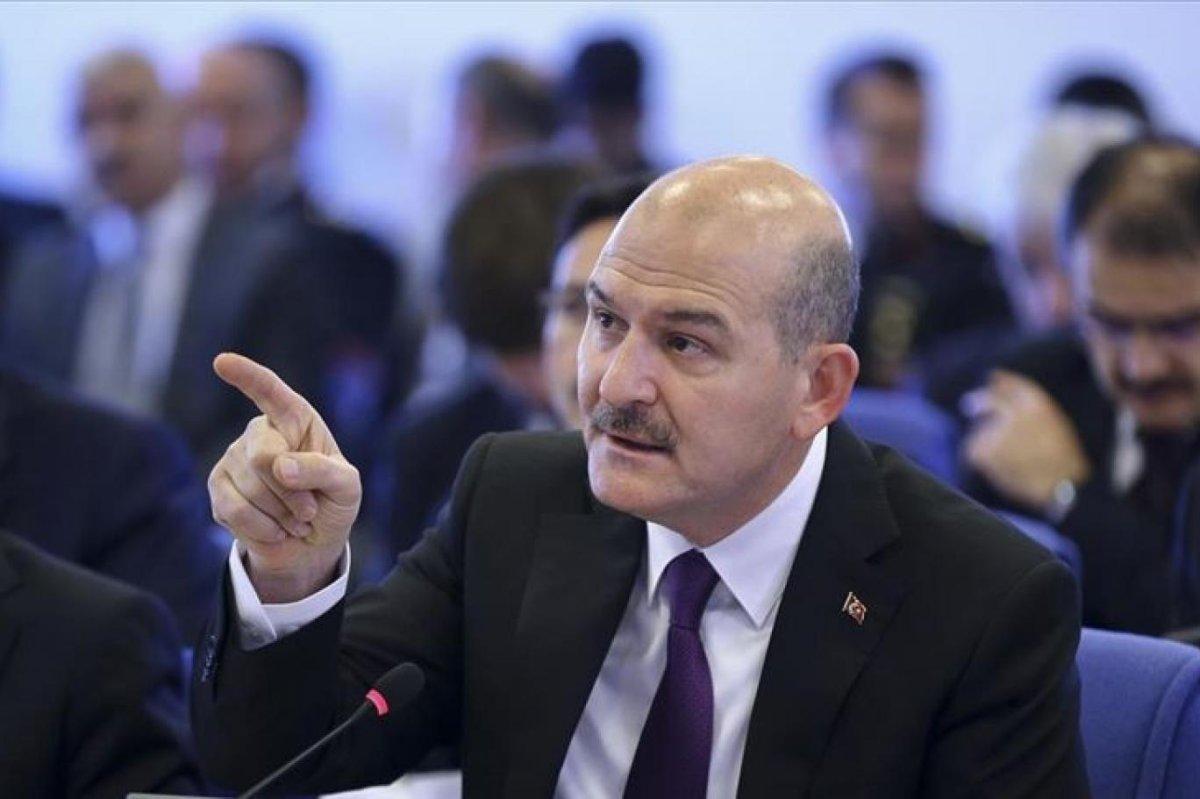 Süleyman Soylu'dan Suriye'ye yardım açıklaması