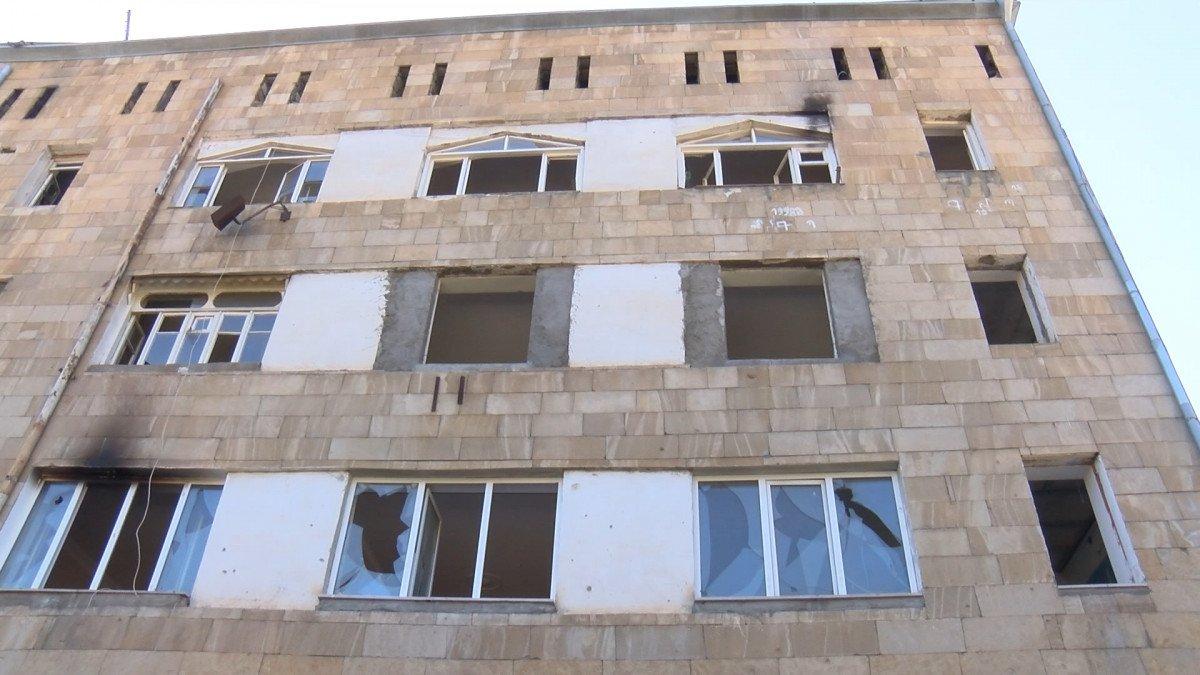 Şuşa'da savaşın izleri ve tahribatı görüntülendi