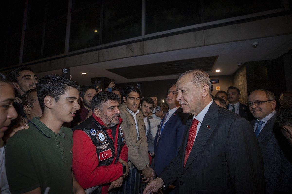 Cumhurbaşkanı Erdoğan, ABD'ye gitti