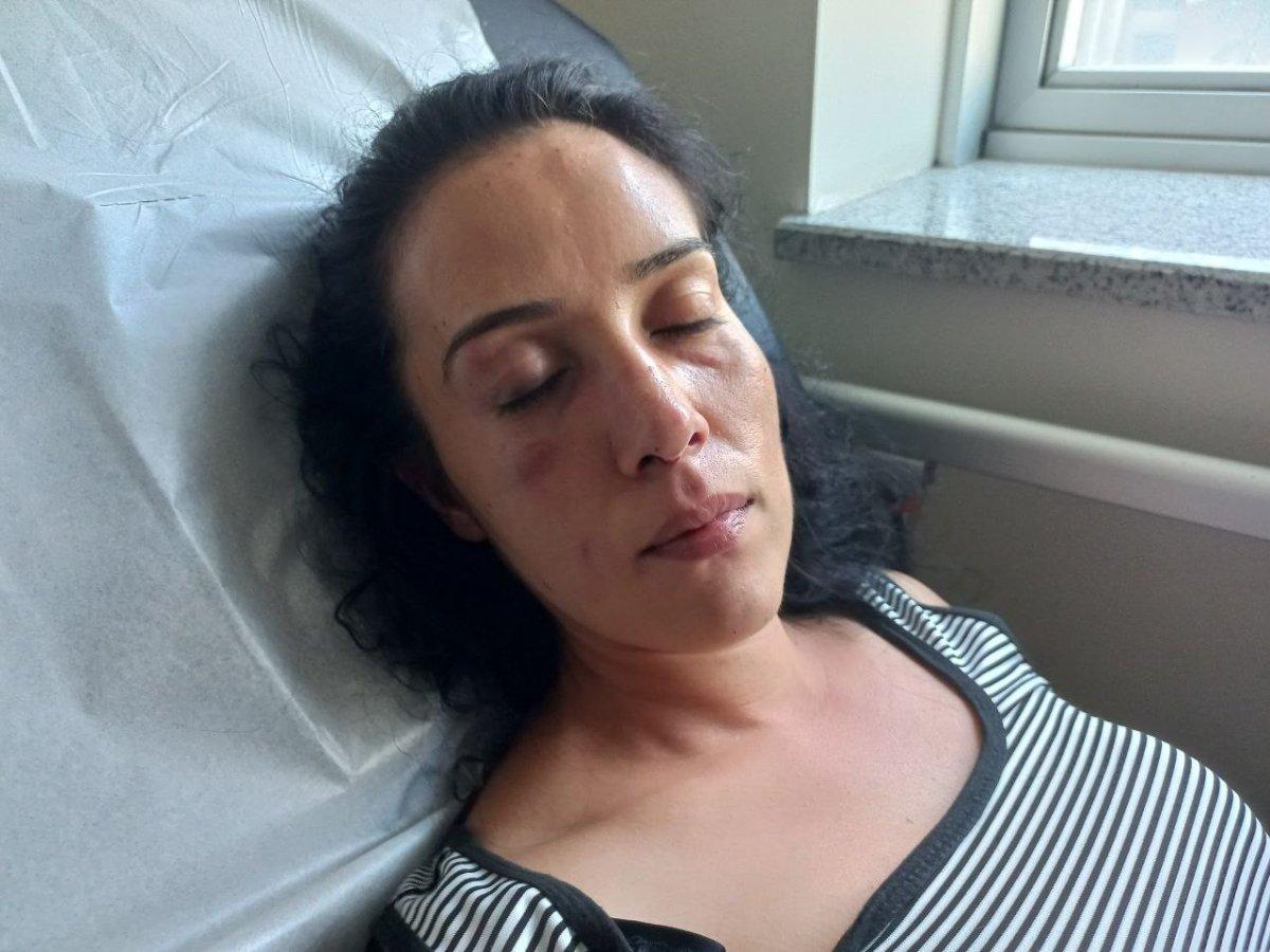 Kocaeli’de cinnet getiren kocadan eşine şiddet