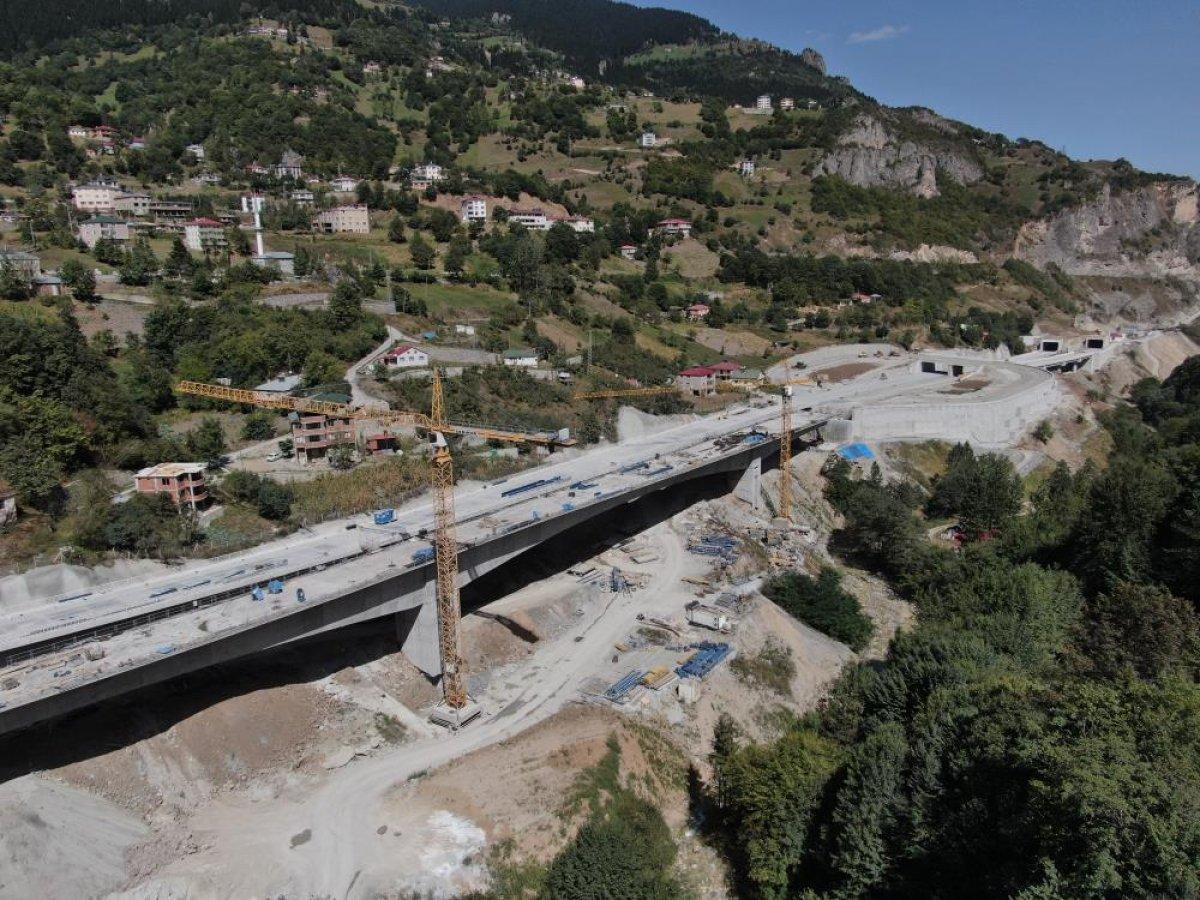 Zigana Tüneli 2023 yılında hizmete girecek