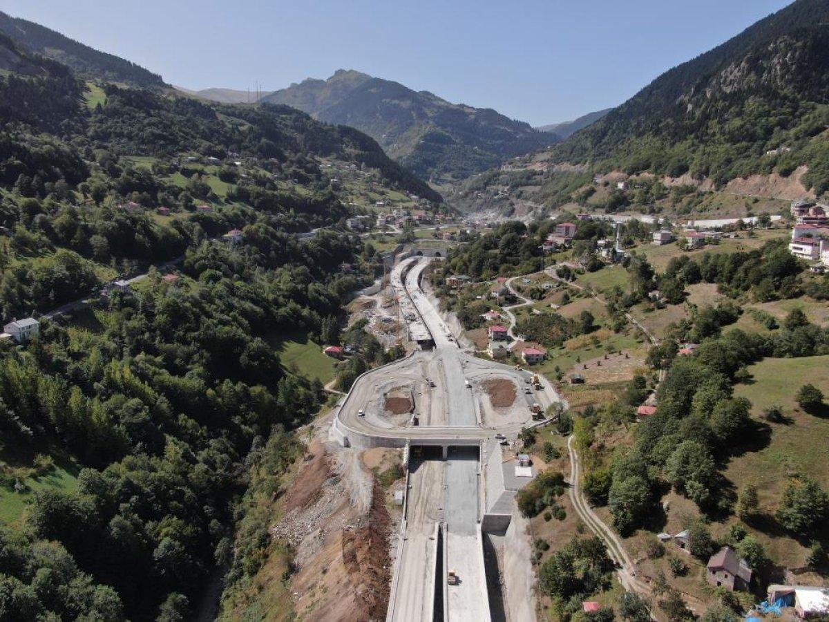 Zigana Tüneli 2023 yılında hizmete girecek