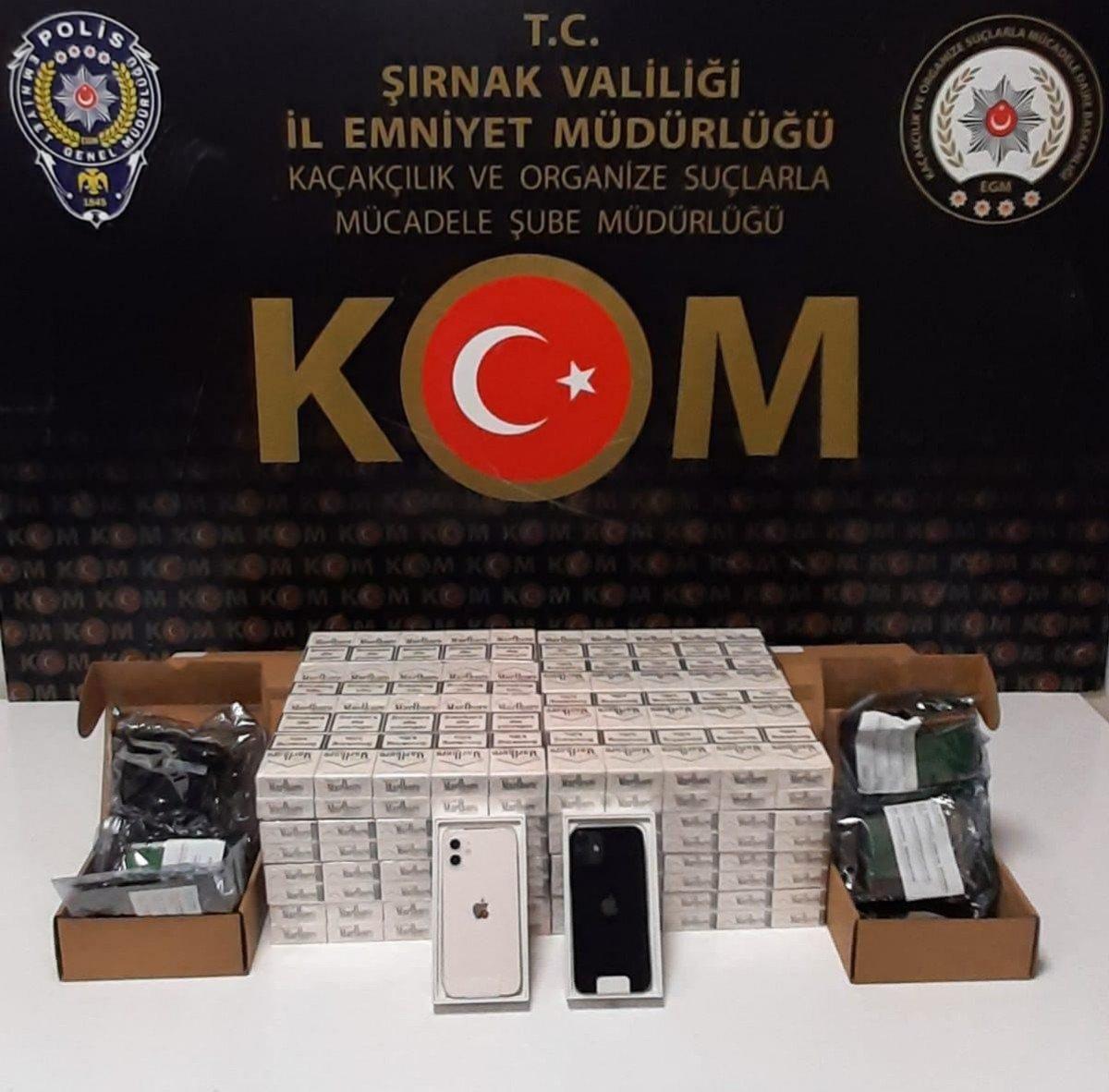 Şırnak’ta kaçakçılık operasyonu: 37 şüpheli yakalandı