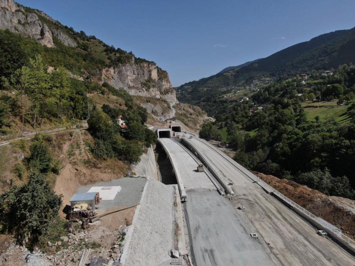 Zigana Tüneli 2023 yılında hizmete girecek