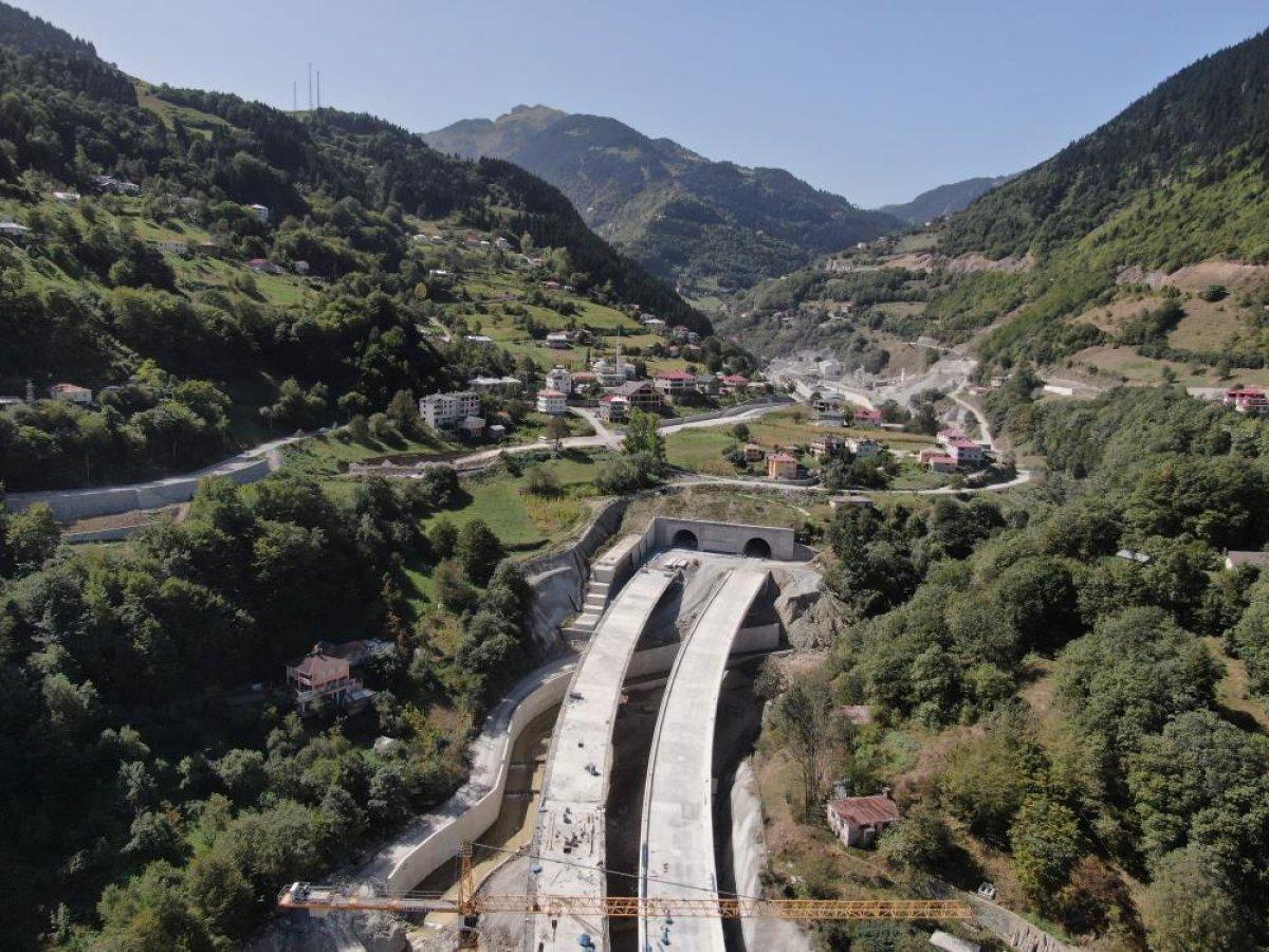 Zigana Tüneli 2023 yılında hizmete girecek