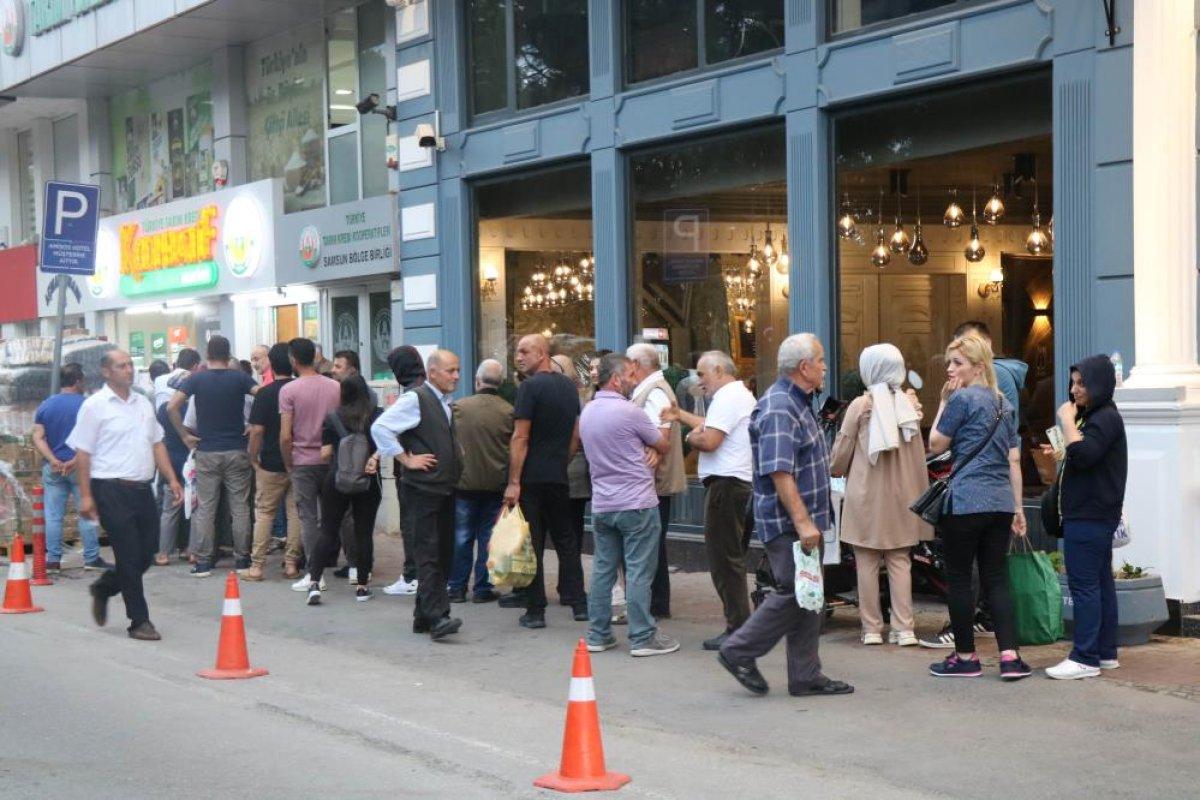 Samsun'da Tarım Kredi ve Kooperatifi'nde ucuz yağ ve şeker sırası