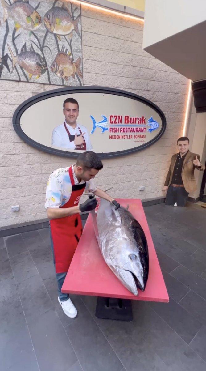 Czn Burak farkını balıkta da ortaya koydu