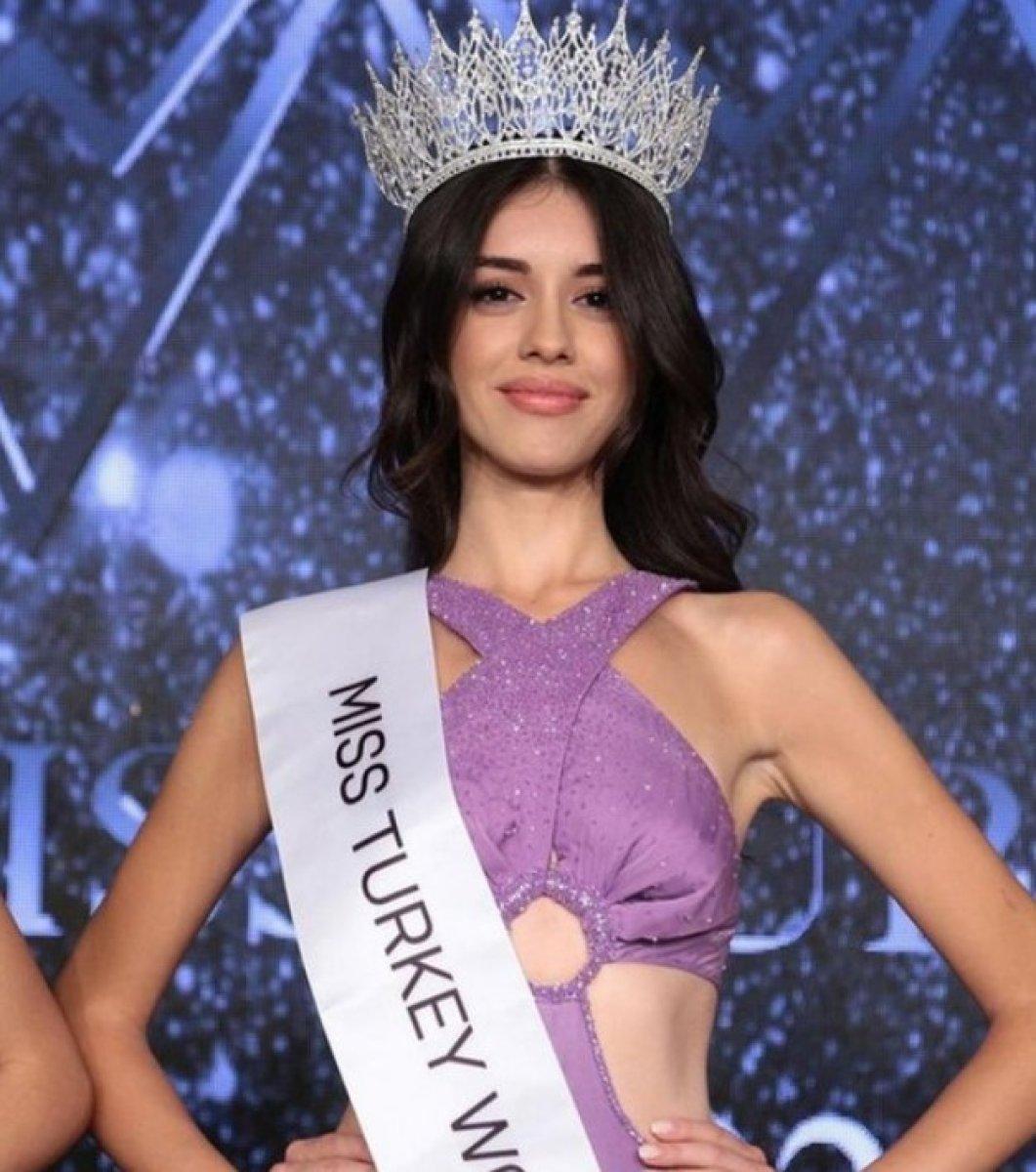Miss Turkey 2022 birincisi Nursena Say oldu