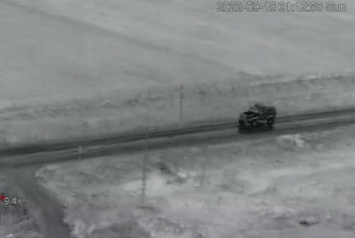 Menfeze EYP'li saldırıya gelen teröristler kamerada