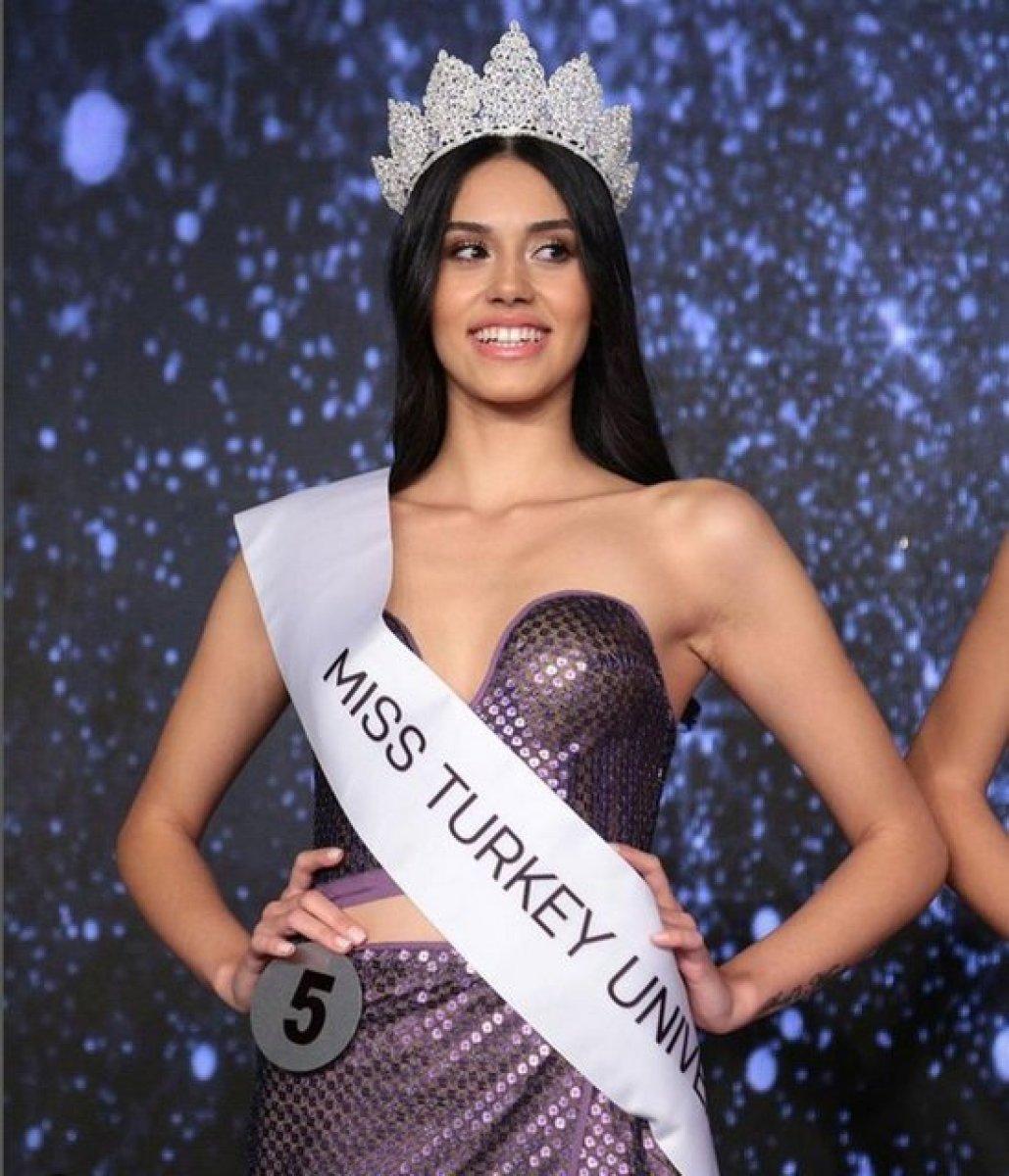 Miss Turkey 2022 birincisi Nursena Say oldu