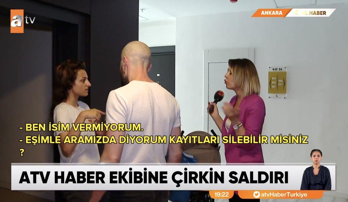 Habere giden ATV ekibi saldırıya uğradı