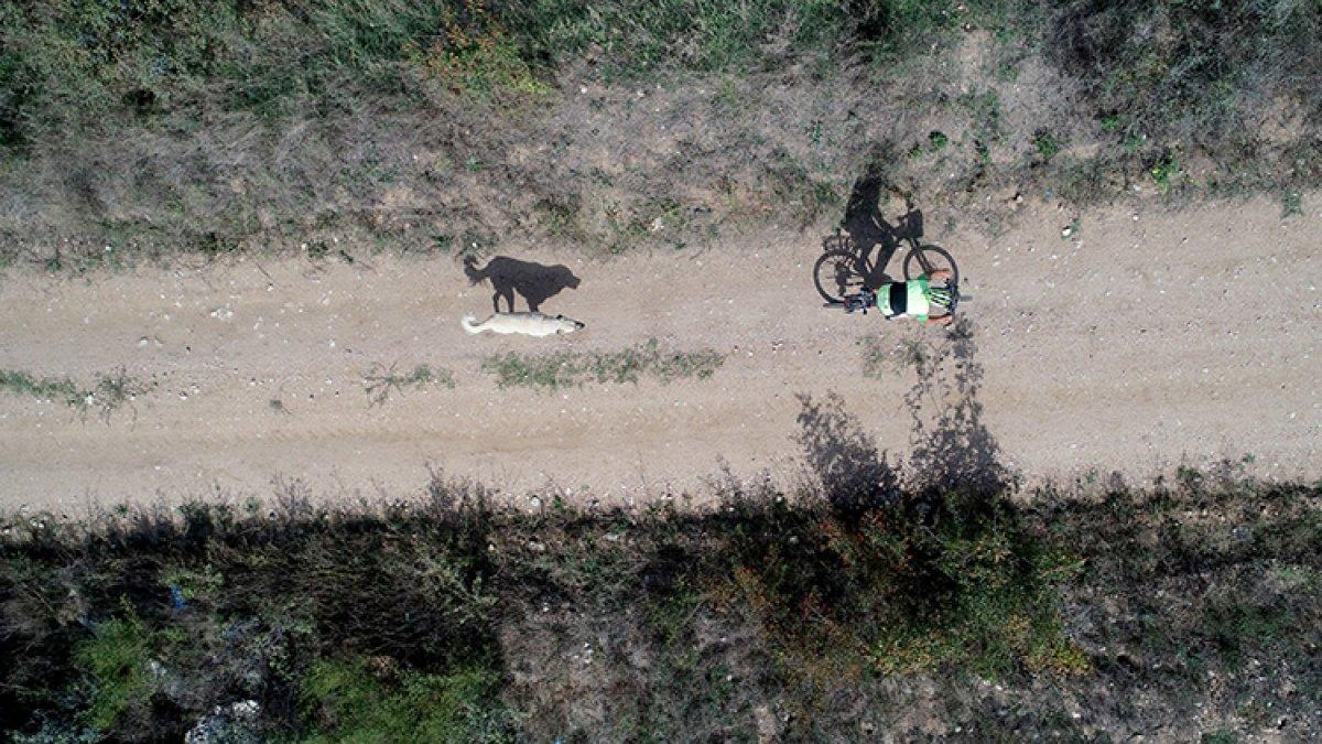 Kırklarelili emekli öğretmen, bisikletiyle günde 40 kilometre gidiyor
