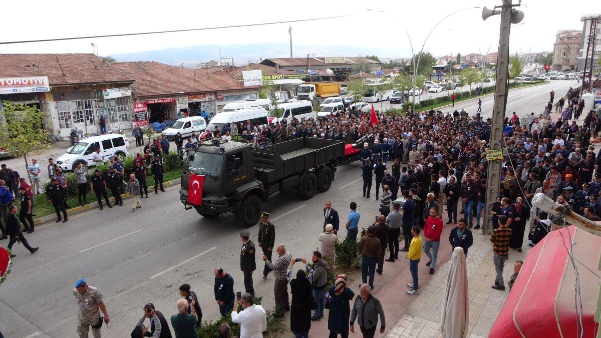 Şehit Muhammed Karaçam, Çorum'da son yolculuğuna uğurlandı