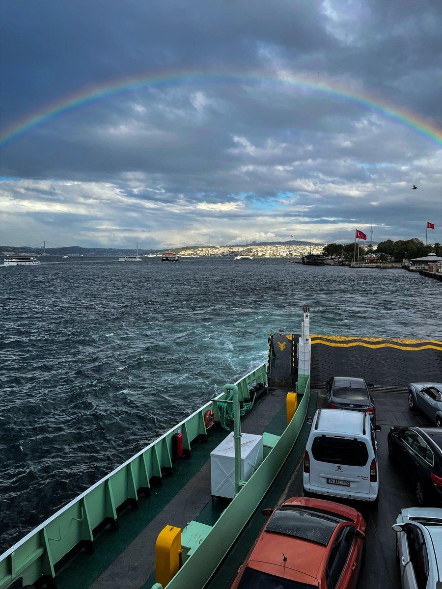 İstanbul'da gökkuşağı