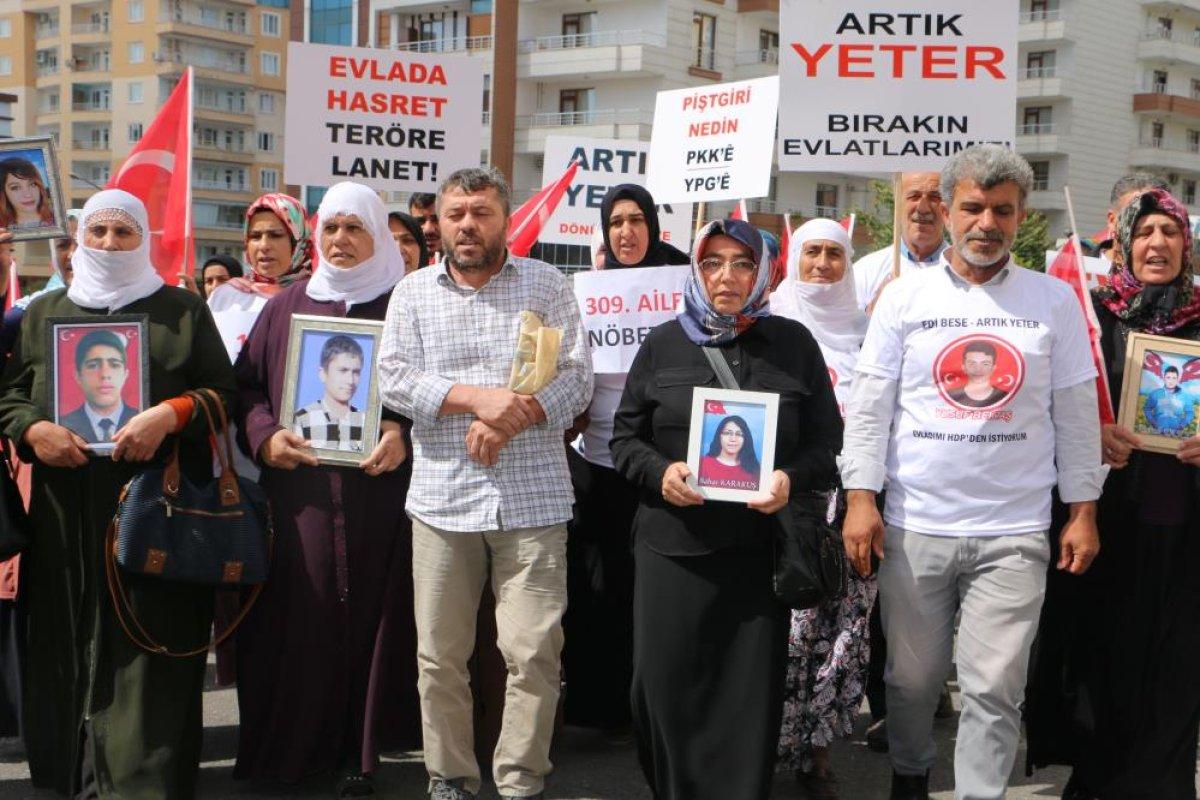 Evlat nöbetine katılan aile sayısı 309’a yükseldi