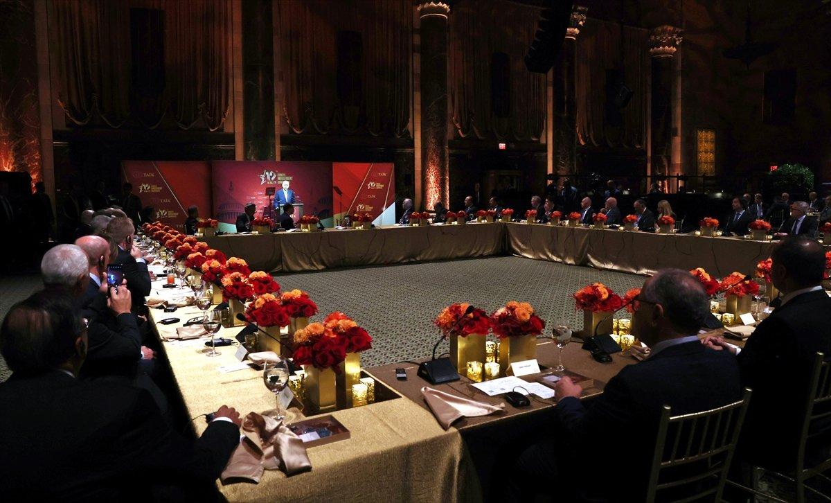 Cumhurbaşkanı Erdoğan, ABD'li iş insanlarıyla buluştu