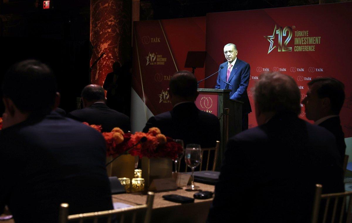 Cumhurbaşkanı Erdoğan, ABD'li iş insanlarıyla buluştu