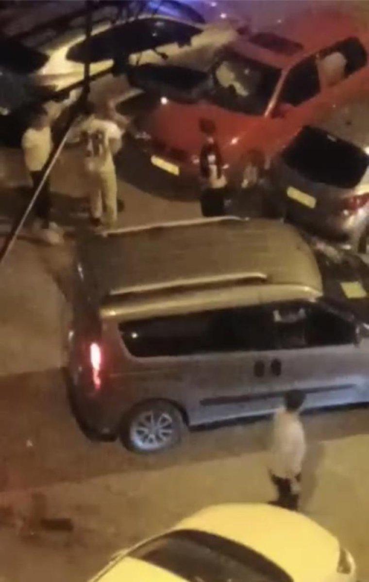 Bursa'da otopark kavgasına mahalleli müdahale etti