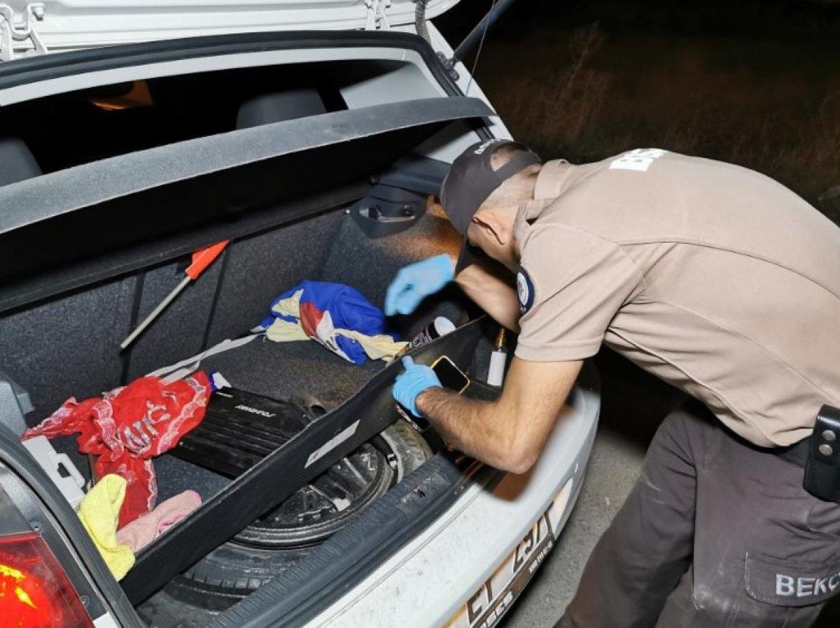 Aksaray'da bir sürücü, aracını durduran polislere kendini ihbar etti