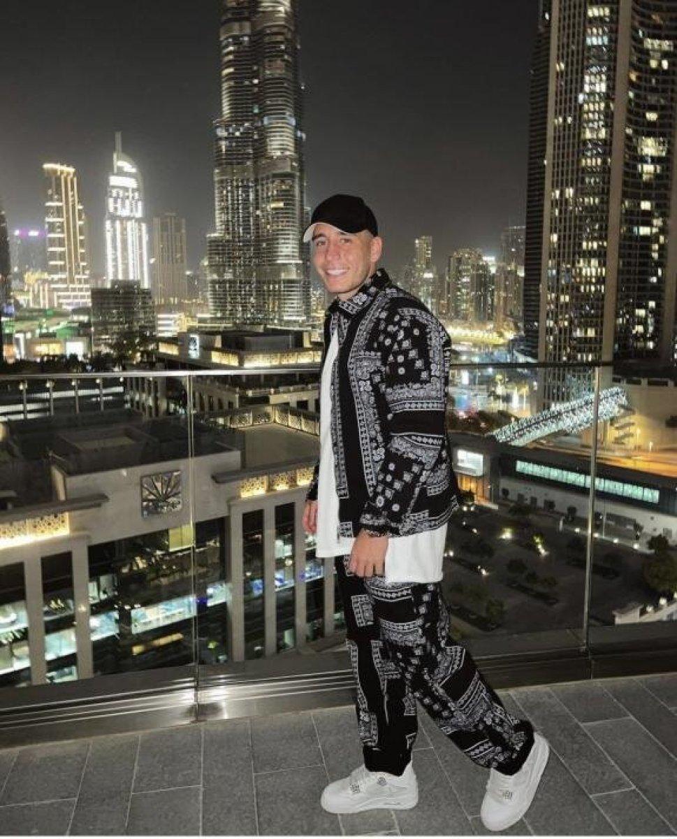 Futbolcuların tatil görüntüleri