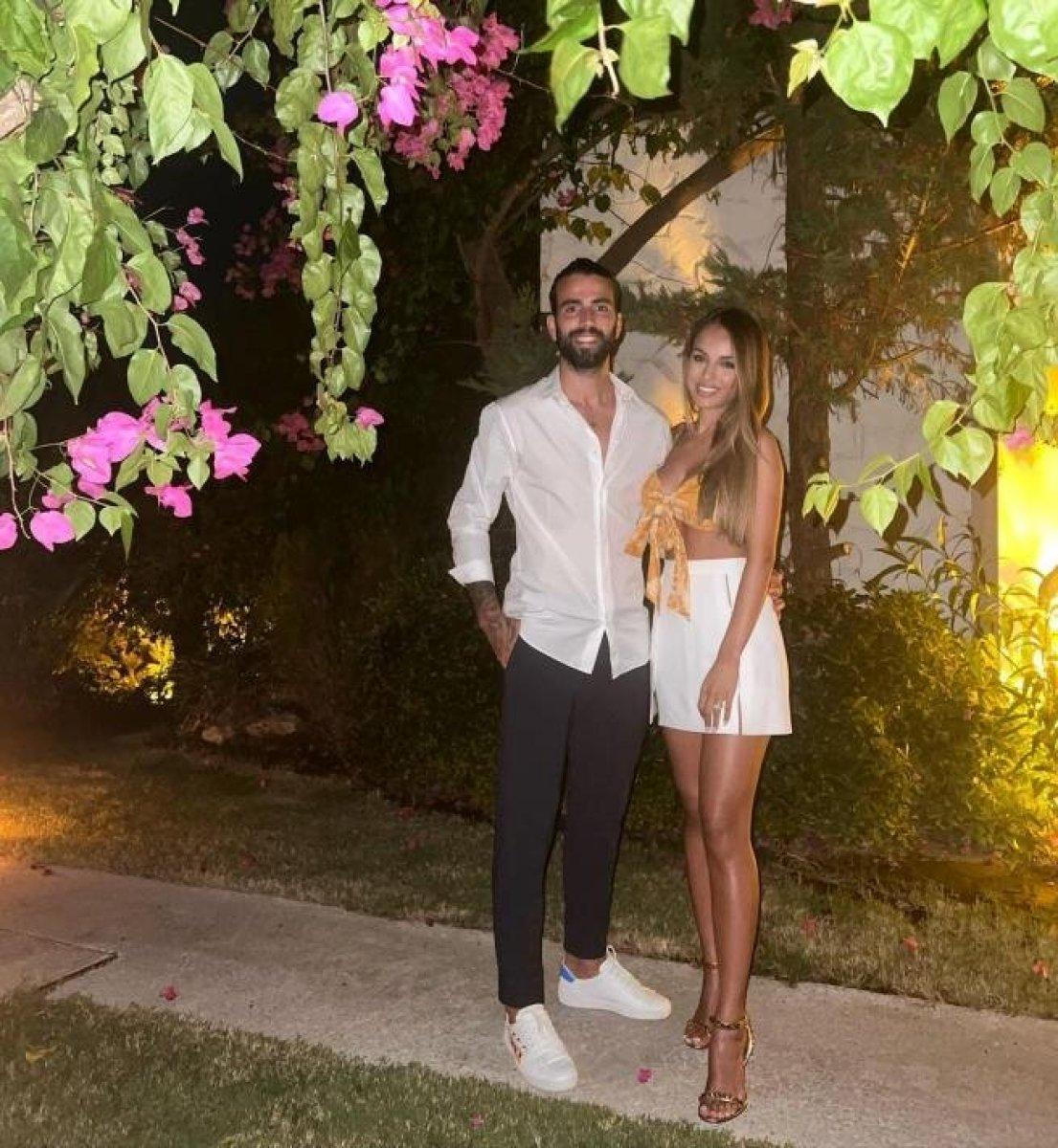 Futbolcuların tatil görüntüleri