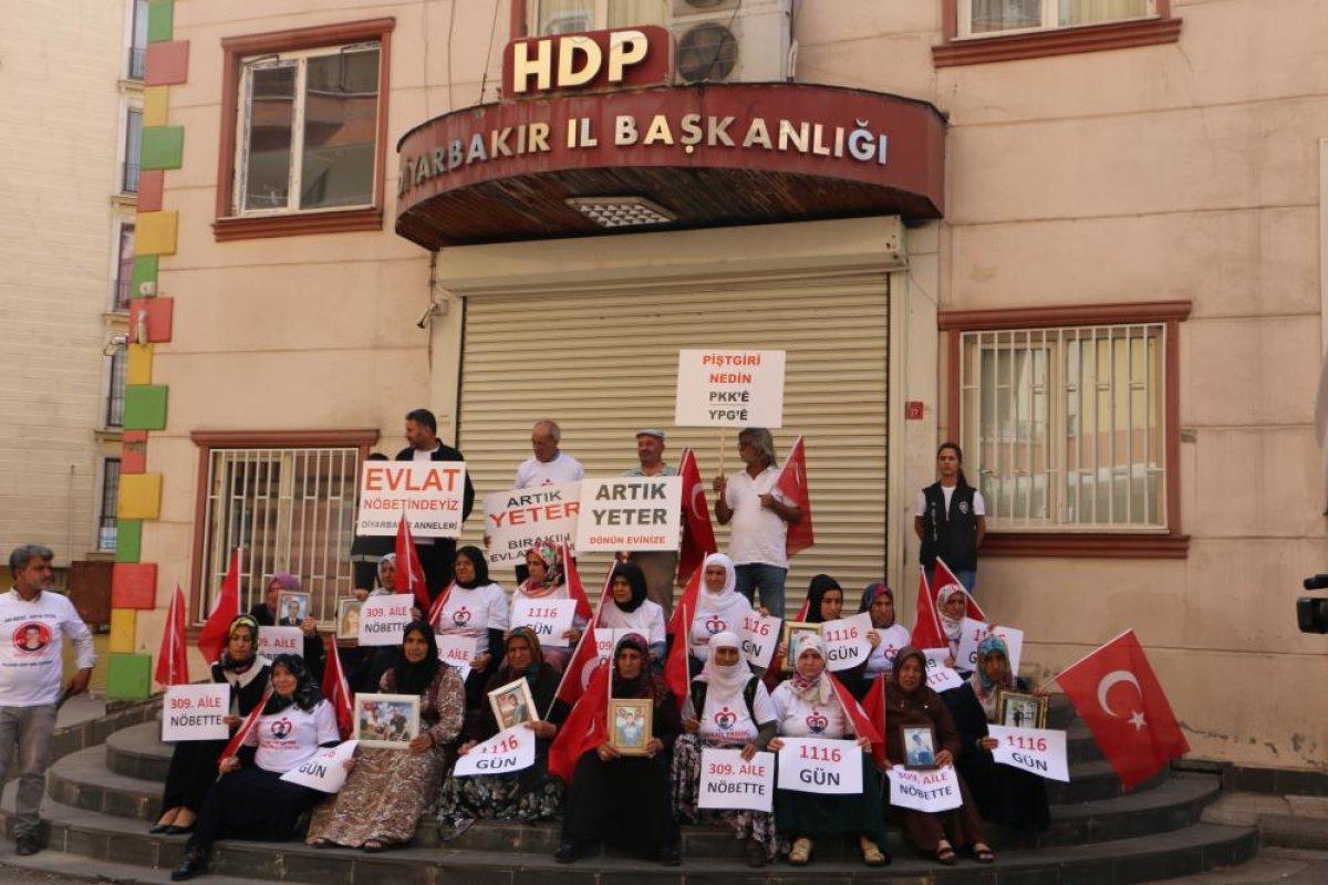 Evlat nöbetine katılan aile sayısı 309’a yükseldi