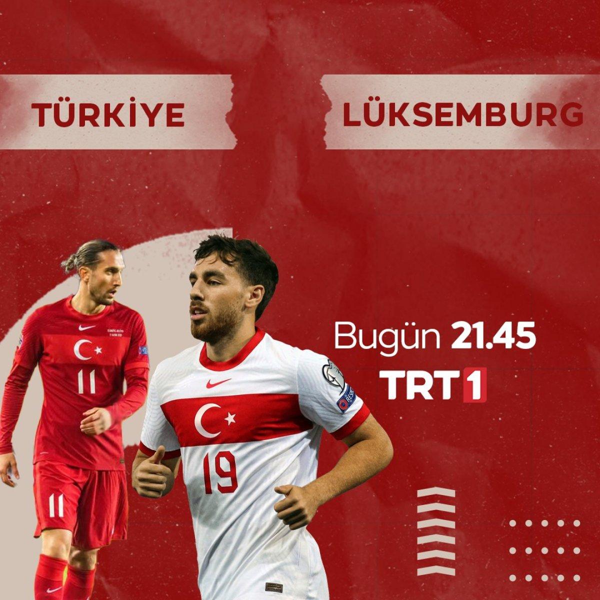 Türkiye - Lüksemburg maçı hangi kanalda? Milli maçı hangi kanal verecek?